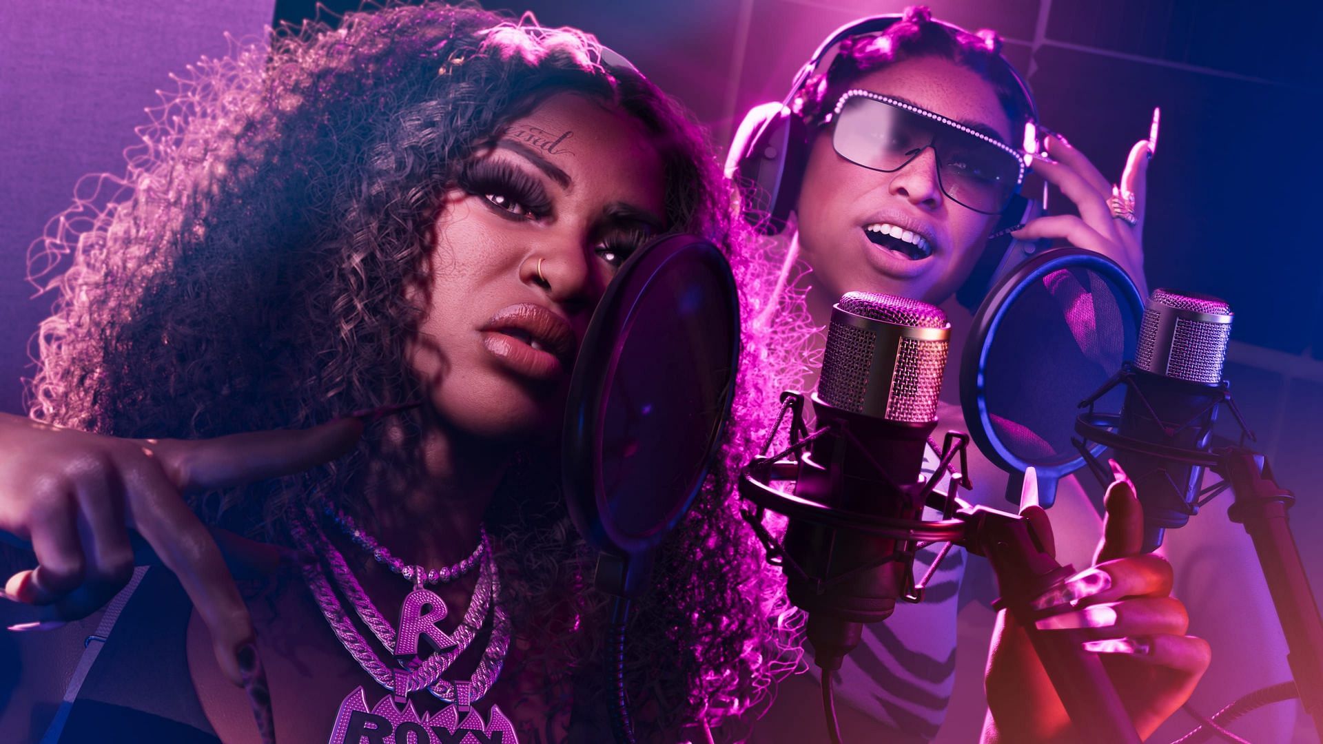 Real Dimez, a rap duo in Grand Theft Auto 6 (Image via Rockstar Games)